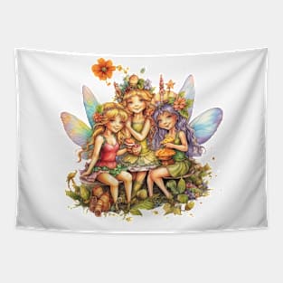 Birthday Fairies #3 Tapestry