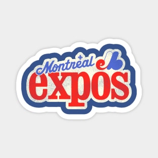 Defunct Montreal Expos Baseball Team Magnet