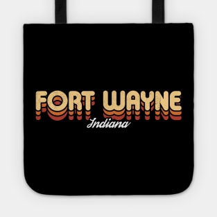 Retro Fort Wayne Indiana Tote