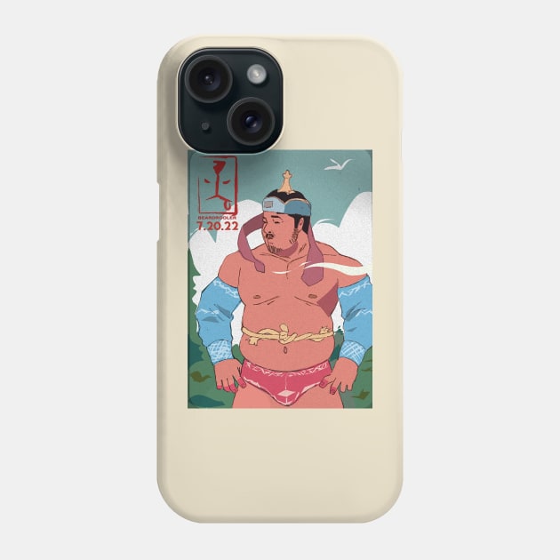 MongolianWrestler Phone Case by ghury13