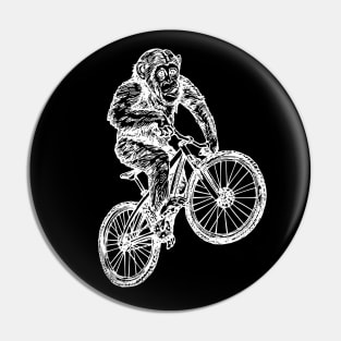 SEEMBO Chimpanzee Cycling Bicycle Bicycling Biking Riding Bike Pin