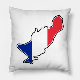 Circuit de Charade [flag] Pillow