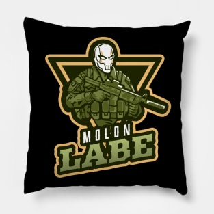 Military Skull | Rifle Pillow