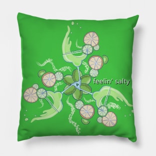 Margarita Spiral: Feelin' Salty Pillow