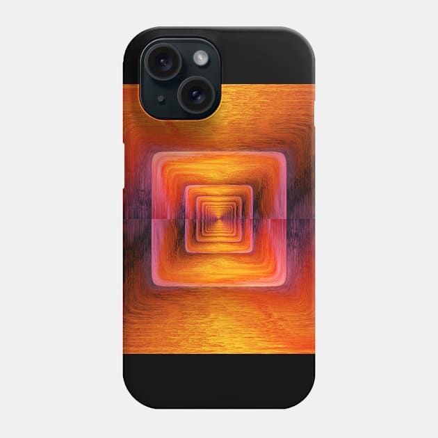 Cubic Recession Phone Case by CreativeByDesign