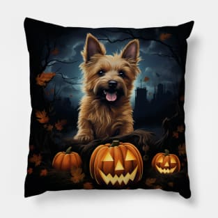 Halloween Australian terrier Pillow