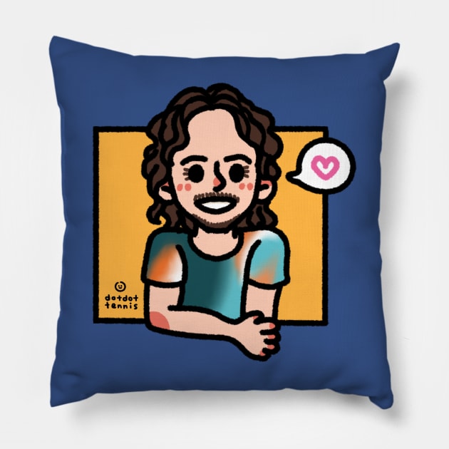 Cute Greek God :3 Pillow by dotbyedot