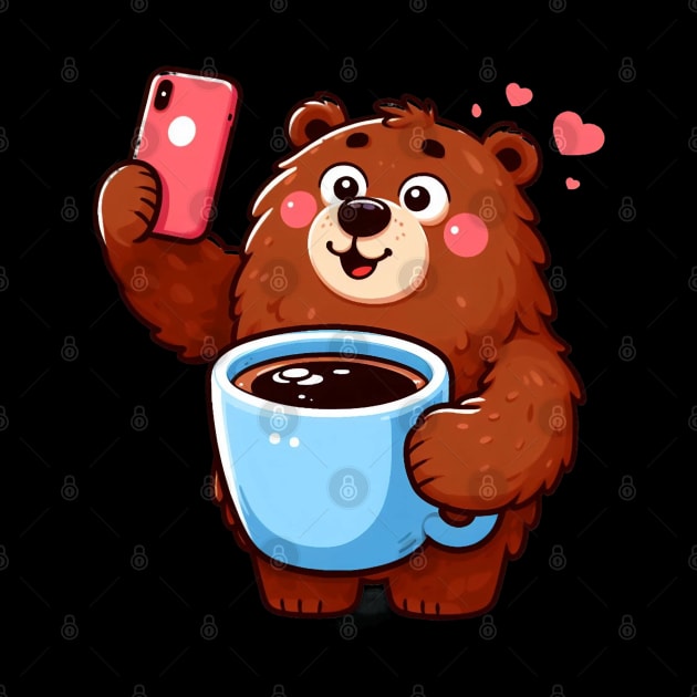 Coffee Bear by BukovskyART