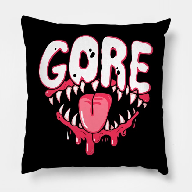 Gore Pillow by NecroMerch