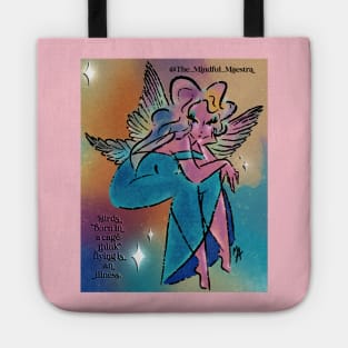 Rainbow Bird Fairy Tote