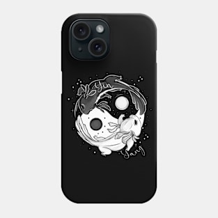 Yin Yang Axolotl Phone Case