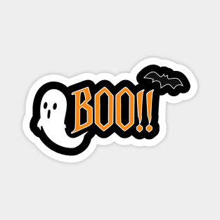 Boo Scary Halloween Magnet