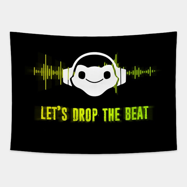 Drop The Beat Tapestry by LabRat