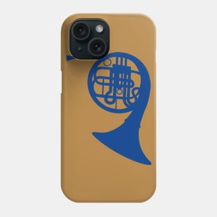 The Blue French Horn Phone Case