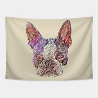 Boston Terrier Tapestry