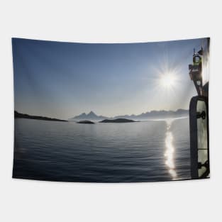 Inseln Lofoten / Swiss Artwork Photography Tapestry