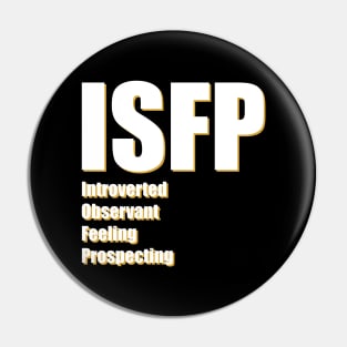 ISFP The Adventurer MBTI types 14B Myers Briggs personality Pin