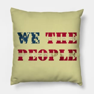 We The People Pillow