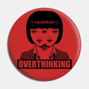 Overthinking black on Pin