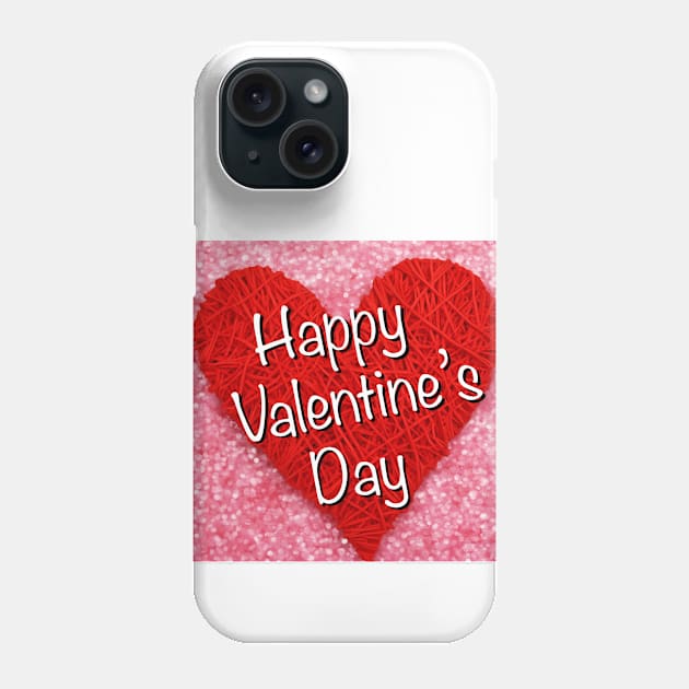 Valentine’s Heart Phone Case by FunandWhimsy