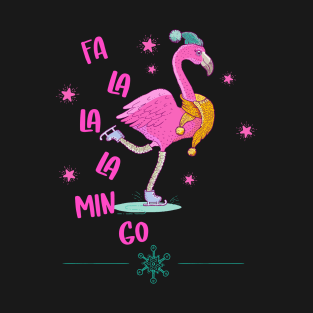 Fa la la mingo Flamingo T-Shirt T-Shirt