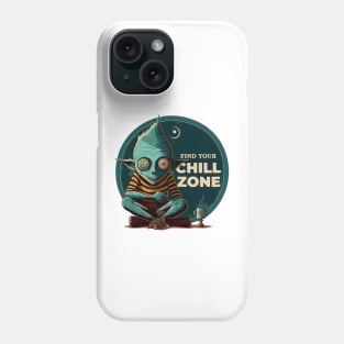 Find your Chill Zone | Meditation T-shirt Phone Case