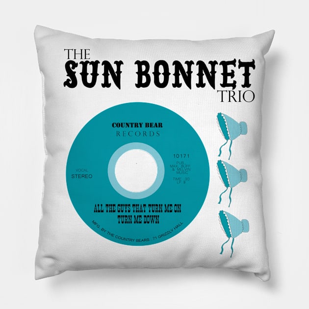 The Sun Bonnet Trio Concert Pillow by itsajillyholiday