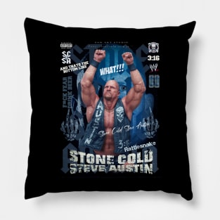 Stone Cold rattle-snake Pillow