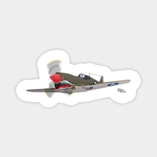 P-40 Warhawk Magnet