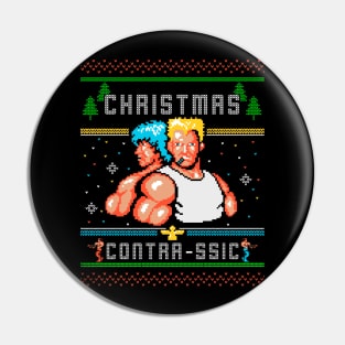 Christmas Contrassic Pin