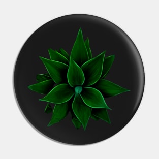 Agave in green Pin