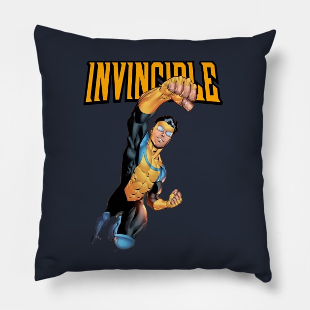 superhero Pillow by NicolleAlecta