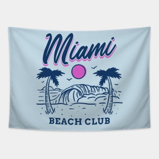 Miami Beach Club Tapestry