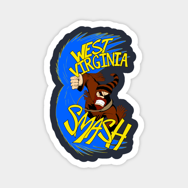 WV Smash Magnet by Ferrell