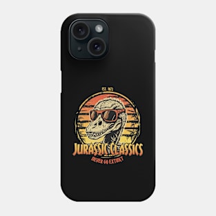 Dad Father: Jurassic Classics Never Go Extinct 72 Phone Case