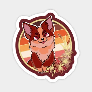 POC (Lesbian) corgi Magnet