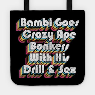 Video Nasty / Vyvyan The Young Ones Quote Tote