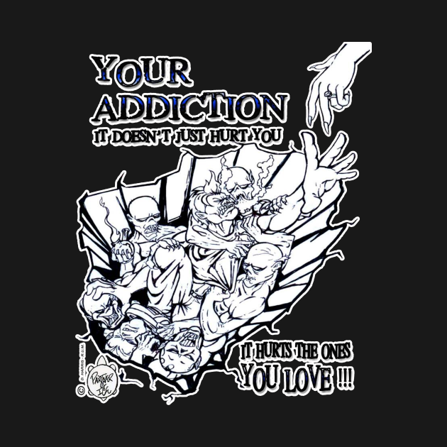 Disover YOUR ADDICTION - Drug Free - T-Shirt