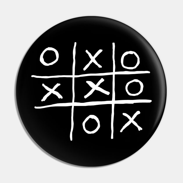 Tic Tac Toe Pin by Mark Ewbie