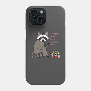 Self Love Raccoon Phone Case