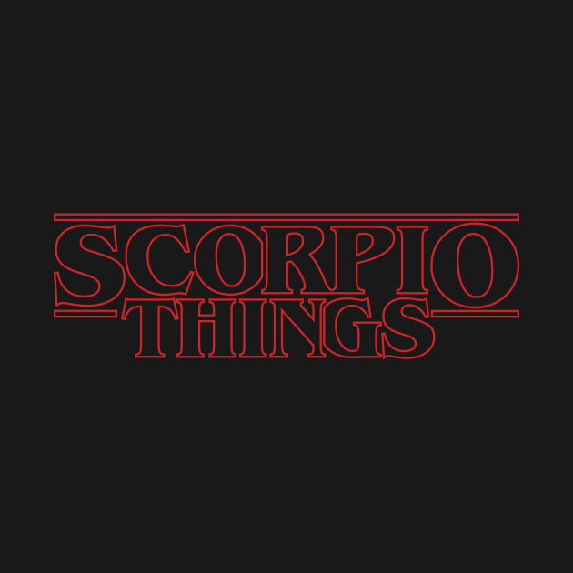 Some stranger things only happens with Scorpio by gastaocared