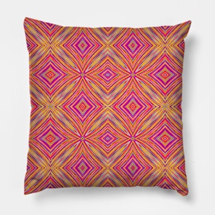 Tropical Warm Colors Pillow