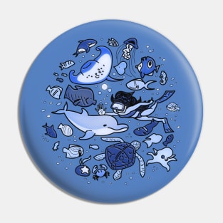 Scuba Divers' Delight Pin