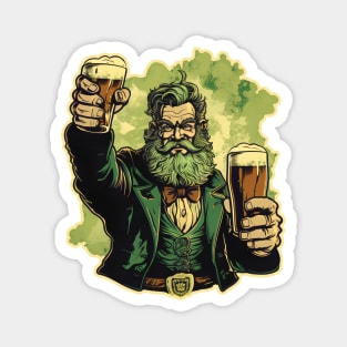 St. Patrick's Day Beer Magnet