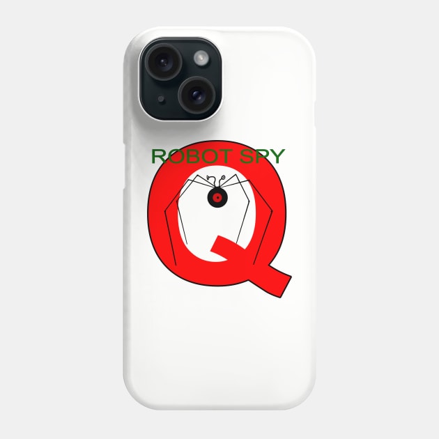 Jonny Quest Robot Spy! 2nd Version Phone Case by drquest