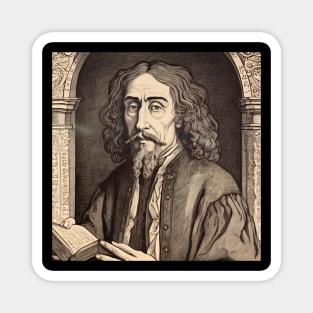 Baruch Spinoza drawing Magnet