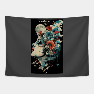 Flower Girl Tapestry