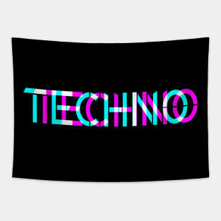 Techno 3 D look Tapestry