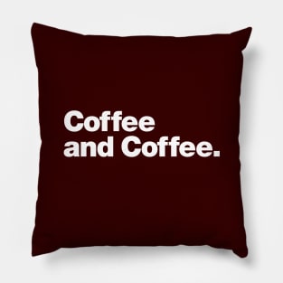 Real coffee lover Pillow