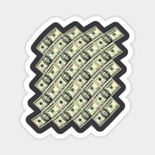 2020 Dollar Bill New Years Pun Magnet